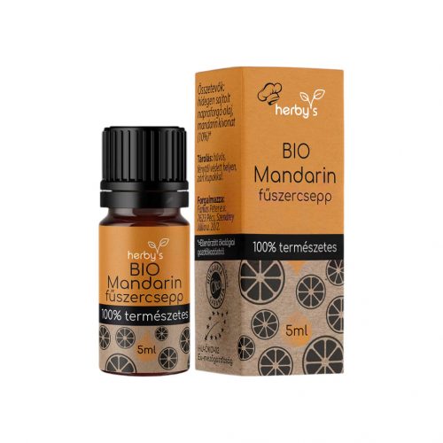 Herbys bio mandarin fűszercsepp 100% természetes 5ml