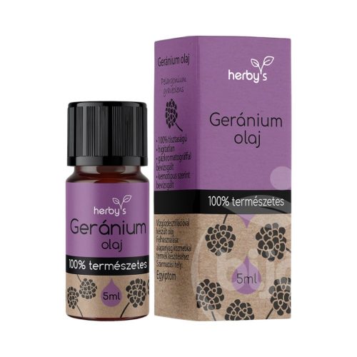 Herbys geránium egyiptom illóolaj 5 ml