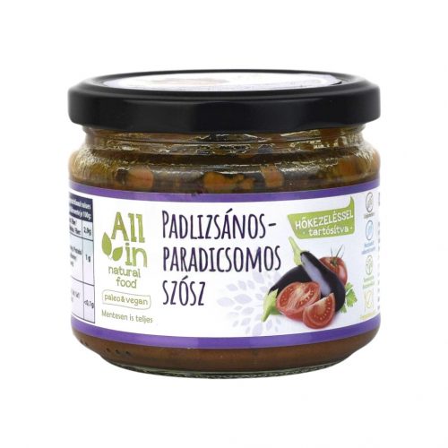 All in padlizsános-paradicsomos szósz 250g