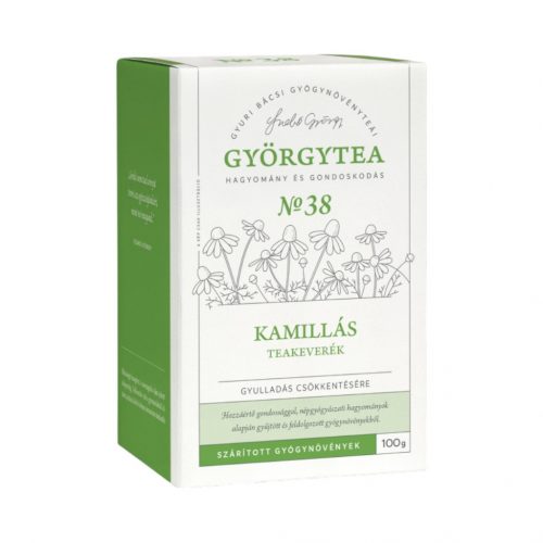 Györgytea kamillás teakeverék 100g gyulladás csökkentésére no.38