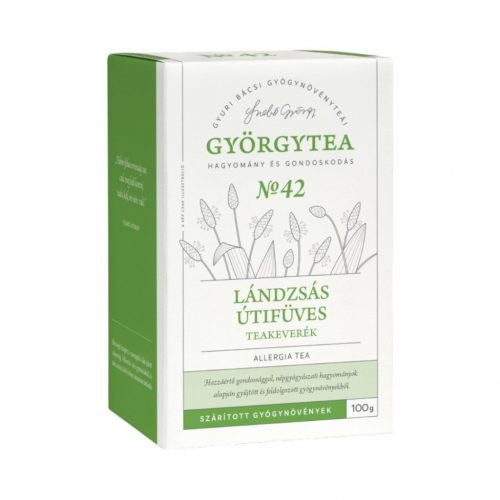 Györgytea Lándzsás útifüves  teakeverék, Allergia tea No.42 100 g