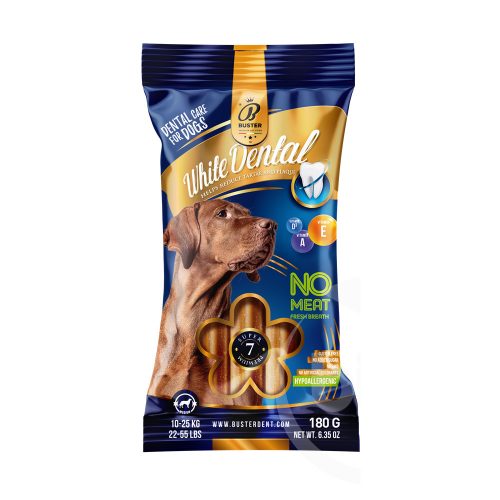 Buster natúr dental stick húsmentes vitaminokkal medium 10-25kg 180 g