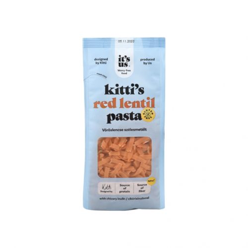 It's us kitti's vöröslencse száraztészta szélesmetélt 200g