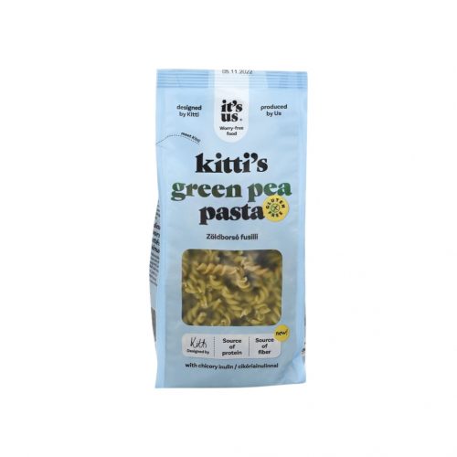 It's us kitti's zöldborsó száraztészta fusilli 200g