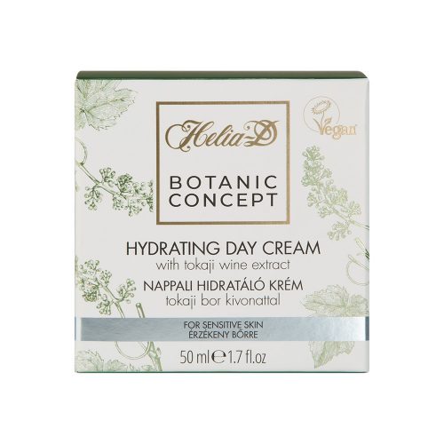 Helia-d botanic concept nappali hidratáló krém tokaji bor kivonattal érzékeny bőrre 50 ml