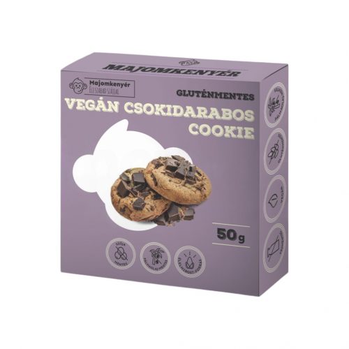 Majomkenyér csokidarabos vegán keksz 50g