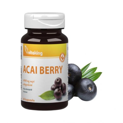 Vitaking acai berry 4000mg (60) lágykapszula