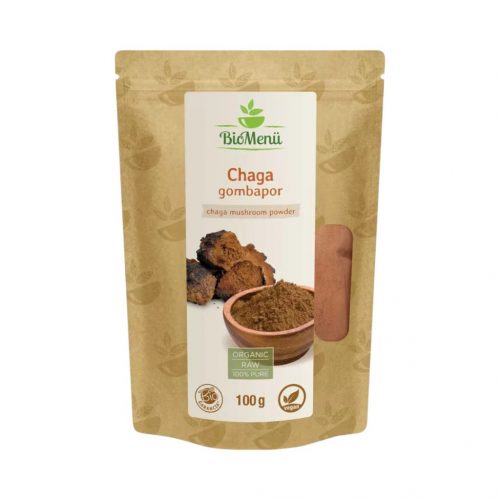 Biomenü bio chaga gombapor 100g