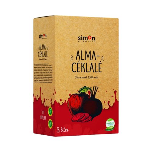 Simon gyümölcs alma-céklalé 3000 ml