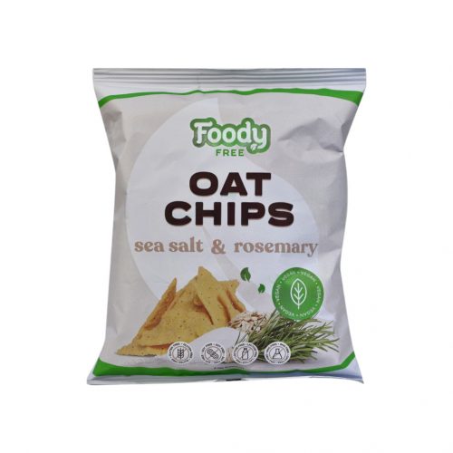 Foody free gluténmentes zab chips tengeri sóval és rozmaringgal 50g