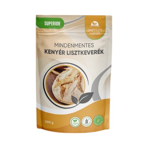 Premium natura superior mentes fehér kenyér lisztkeverék 500g