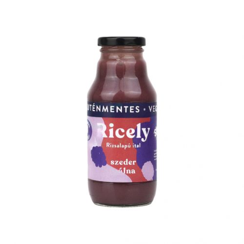 Gluténmentes valoryz ricely rizsital szeder-málna 330ml