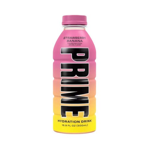 Prime hydration strawberry banana sportital 500 ml