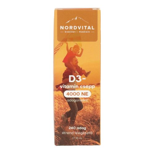 Nordvital d3-vitamin csepp 240adag 30 ml