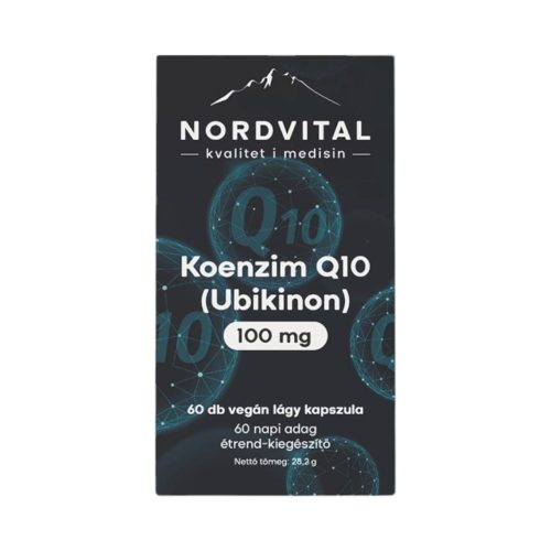 Nordvital koenzim q10 (ubikinon) kapszula 60 db