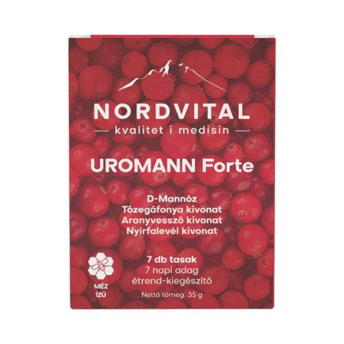 Nordvital uromann forte ivótasak 7 db