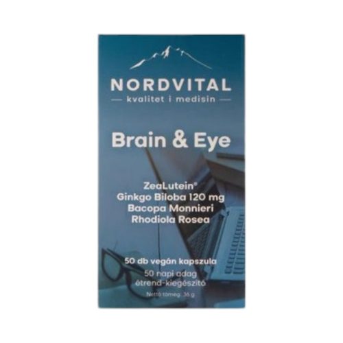 Nordvital brain and eye lágyzselatin kapszula 50 db