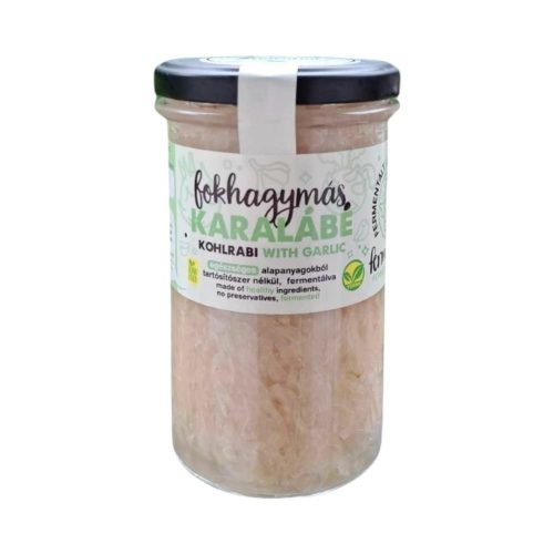 Fermentini fermentált fokhagymás karalábé 450g