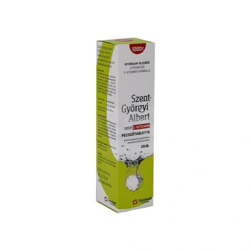 Szent-györgyi albert 1000mg c-vitamin pezsgőtabletta cukorral és édesítőszerek 20db