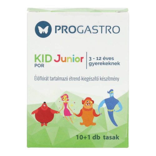 Progastro kid junior por 3-12 éves gyerekeknek 10+1db 11 db