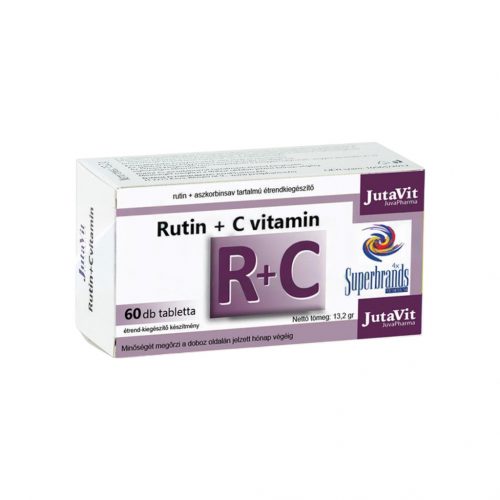 Jutavit rutin+c vitamin tabletta 60 db