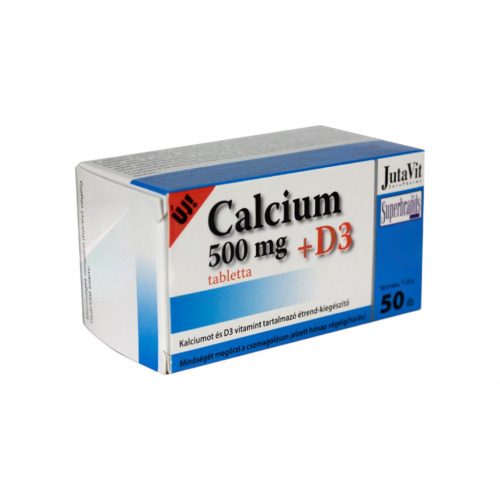 Jutavit calcium 500 mg + d3 tabletta 50db