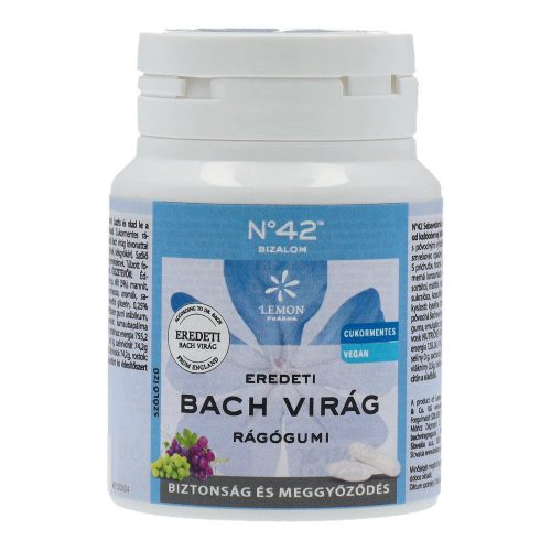 Bach virágterápiás rágógumi önbizalom 60g