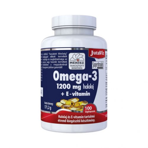 Jutavit omega-3 halolaj 1200mg 100 db