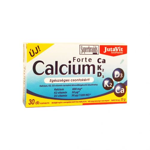 Jutavit calcium forte ca / k2 / d3, 30 db