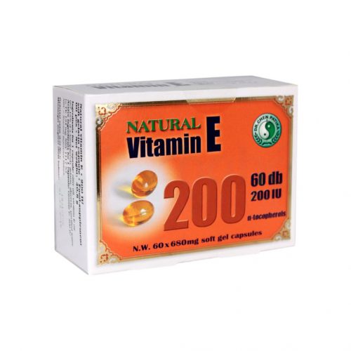 Dr.chen natural vitamin e 200 kapszula 60 db