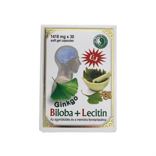 Dr.chen ginkgo biloba+lecitin kapszula 30 db