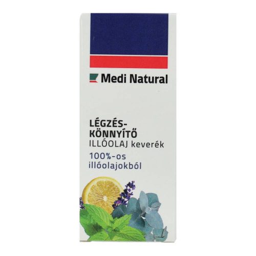 Medinatural légzéskönnyítő 100% illóolaj keverék 10 ml