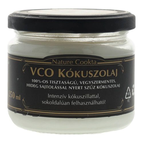 Nature cookta vco kókuszolaj 250 ml