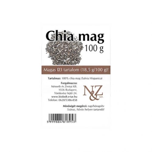 N&z chia mag 100g