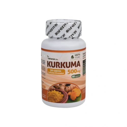 Netamin kurkuma 500mg kapszula 60db