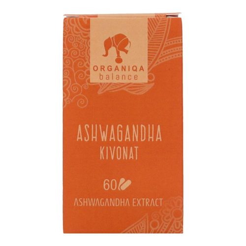 Organiqa balance ashwagandha kivonat kapszula 500mg 60 db