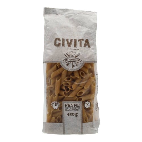 Civita kukorica száraztészta penne 450g