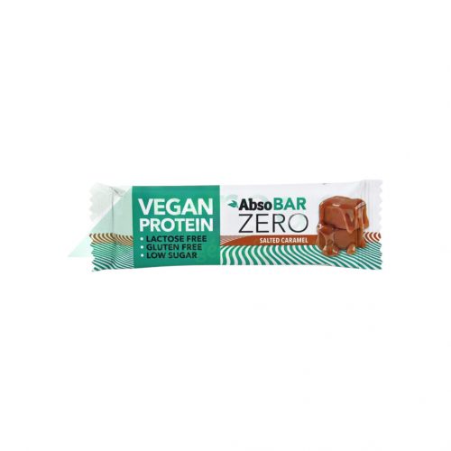 Absorice absobar zero vegan protein szelet sós karamel 40g