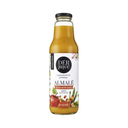 Dér juice almalé homoktövissel 90-10% 750 ml