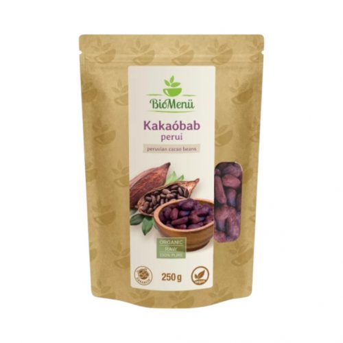 Biomenü bio perui kakaóbab 250g