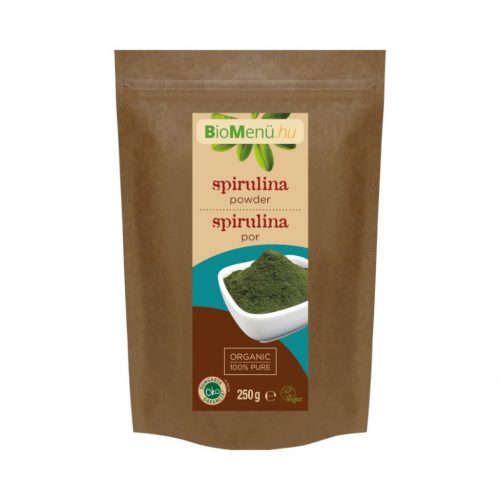 BIO Spirulina alga por  BioMenü 250 g