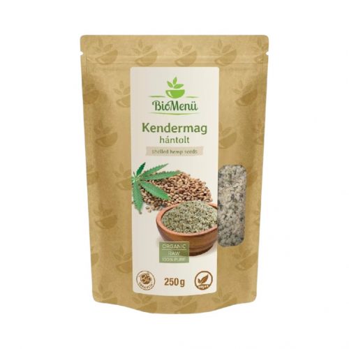 Bio kendermag hántolt 250g biomenü