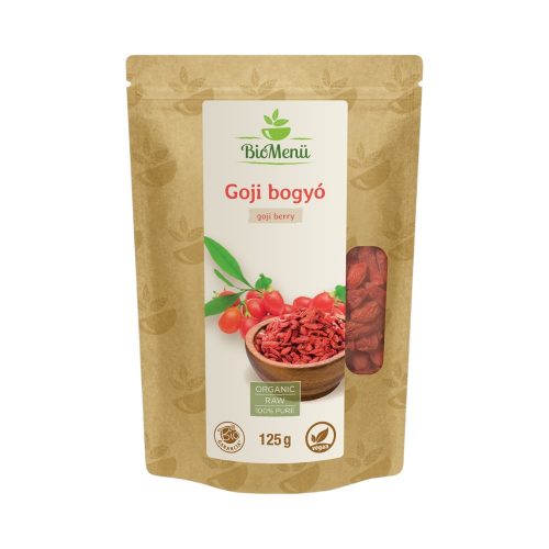 Biomenü bio goji bogyó 125g