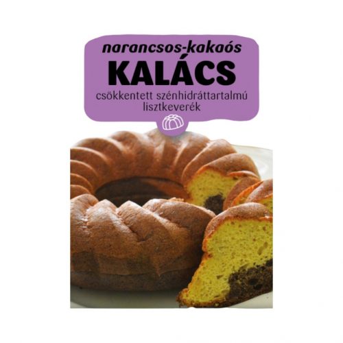 PaleoLét Kakaós-narancsos foszlós kalács 123 g