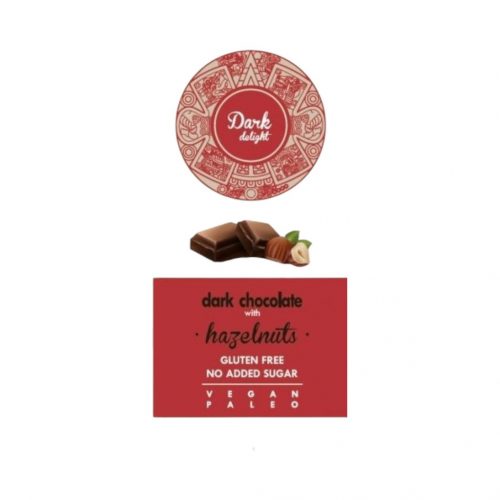 Étcsokoládé egész mogyoróval  Dark Delight 80 g