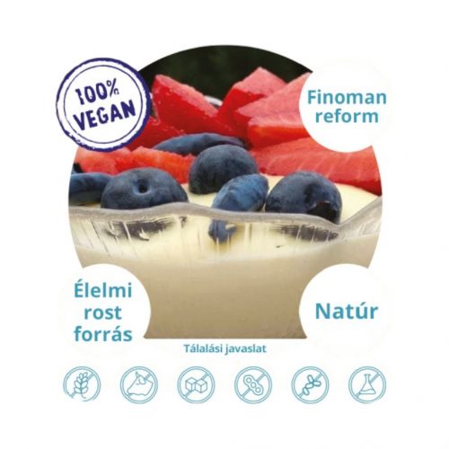 Éléskamra vegán bourbon vaníliás krém puding és tortakrém alappor 60g gm