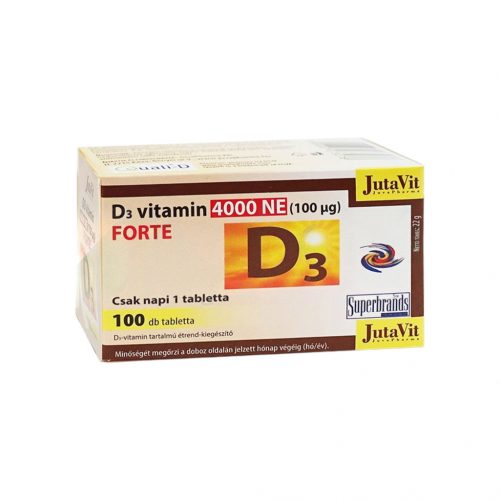 Jutavit d3-vitamin 4000ne (100?G) tabletta 100 db