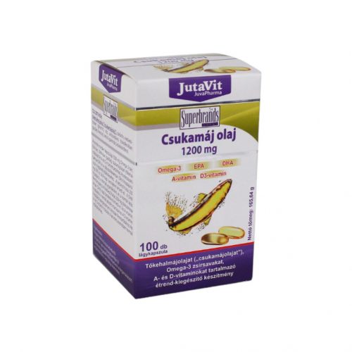 Jutavit csukamájolaj 1200 mg, 100db