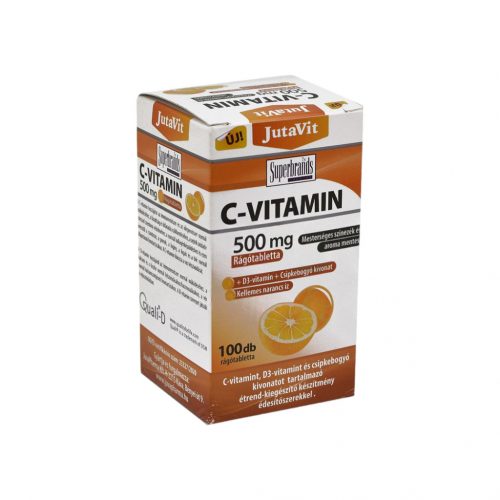 Jutavit c-vitamin 500 mg rágótabletta 100 db