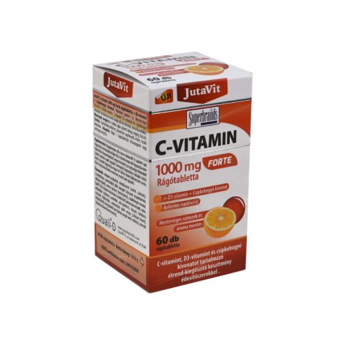 Jutavit c-vitamin 1000mg forte rágótabletta 60db